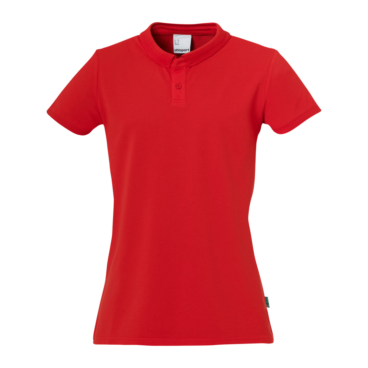 rotes damen poloshirt