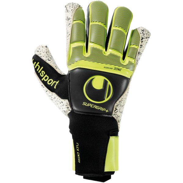 uhlsport SUPERGRIP+ FLEX FRAME CARBON goalkeeper gloves