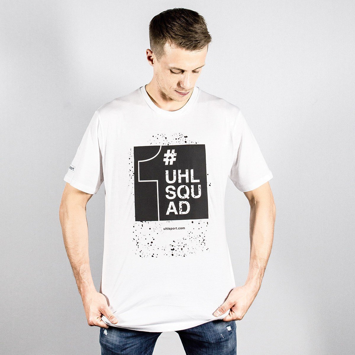 Woordvoerder in stand houden markeerstift uhlsquad Doelman Promo T-Shirt | vrijetijdskleding voor keepers