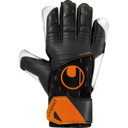 UHLSPORT Yellow & Black Starter Soft Football Goalkeeper Gloves Size 8 BNWT 