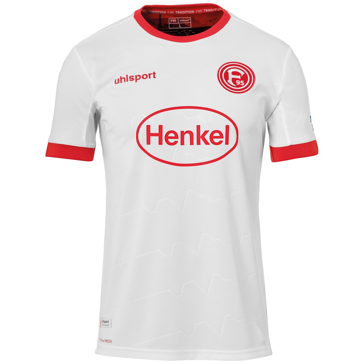 Uhlsport F95 Fortuna Düsseldorf Aufstiegsshirt Aufsteiger 2018 Shirt schwarz 