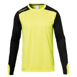 Uhlsport MATCH GK Long Pads Top Shirt Soccer Goalkeeper Jersey BRIGHT FLUO XL