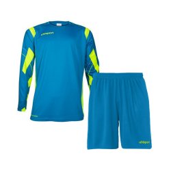Details about   Uhlsport Football Soccer Kids Goalkeeper Kit Short Sleeve SS Shirt Jersey Shorts 